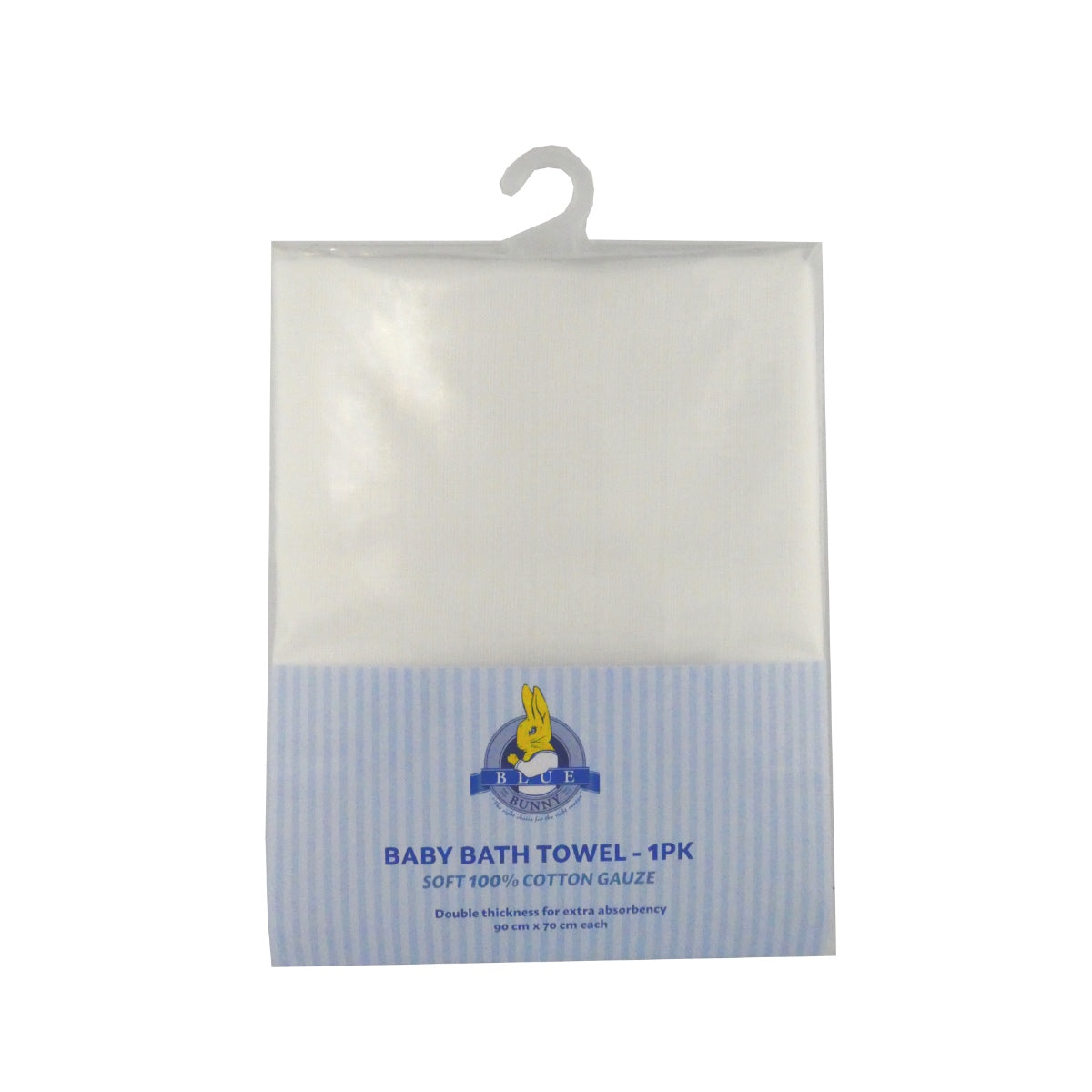 Blue Bunny Gauze Muslin Towel