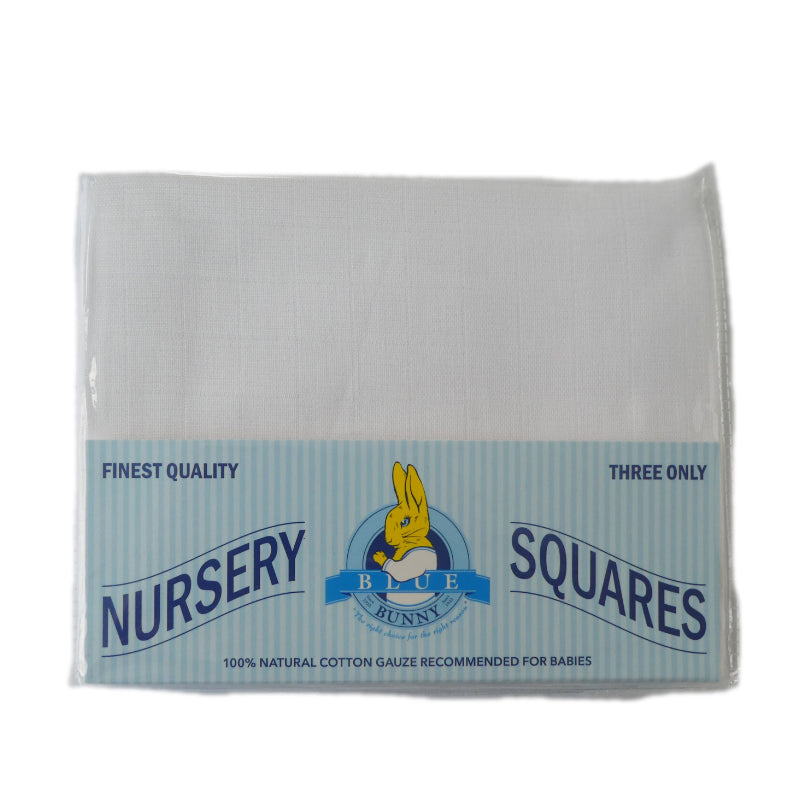 Gauze Muslin Squares - 3 Pack
