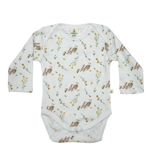 Bunny Bloom Long Sleeve Bodysuit