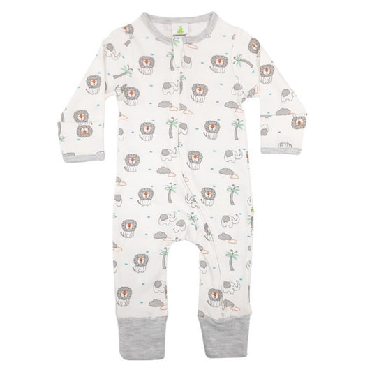 Jungle Safari Long Sleeve Zip Suit