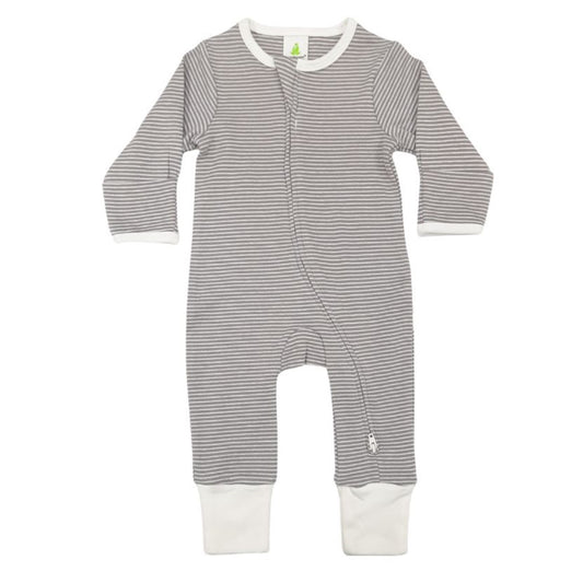 Granite Stripes Long Sleeve Zipsuit