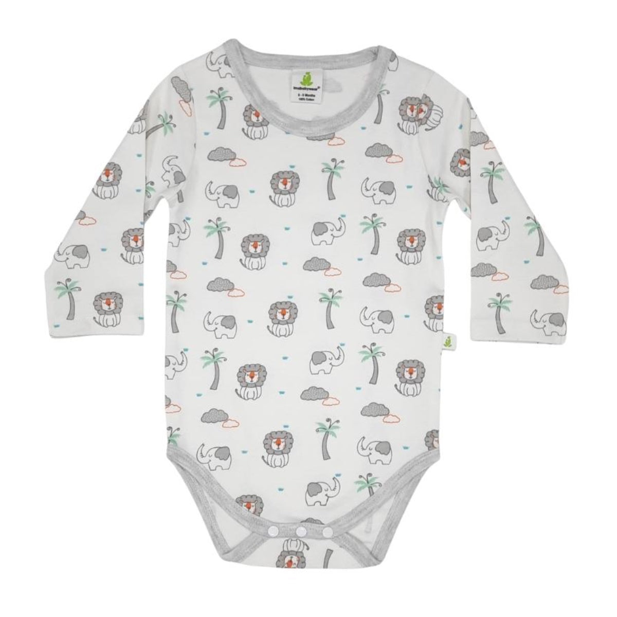Jungle Safari Long Sleeve Bodysuit