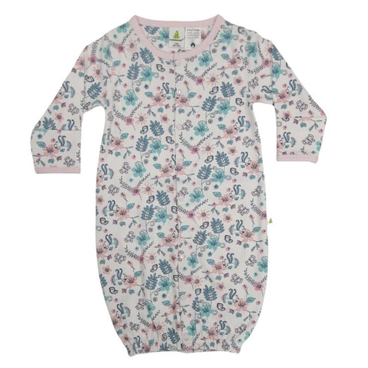 Bloomy Bliss Convertible Sleepsuit