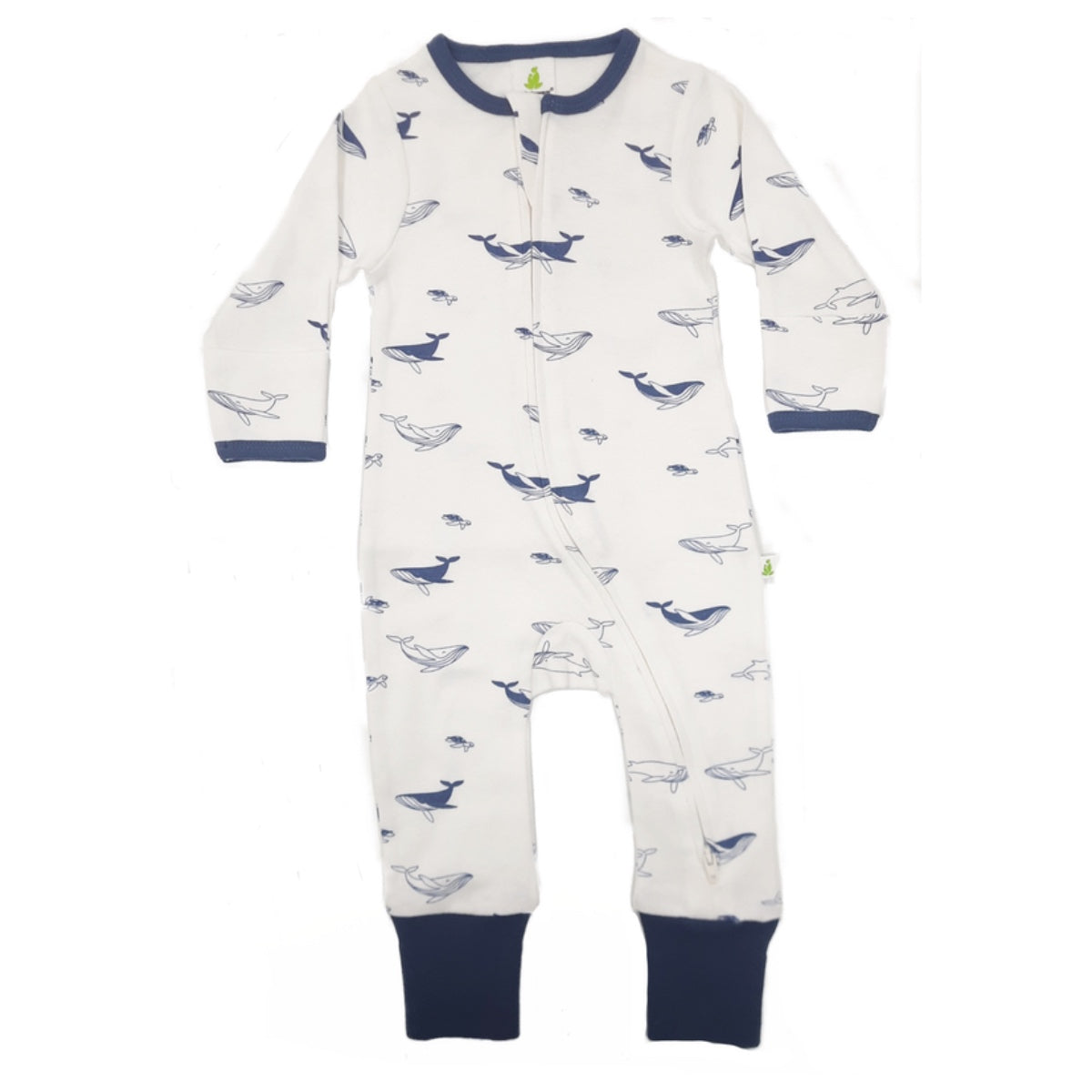 Deep Blue Sea Long Sleeve Zip Suit