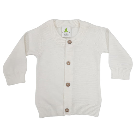 Knitted Cardigan White