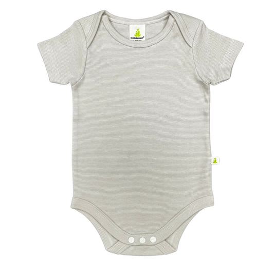 Granite Stripes Short Sleeve Bodysuit