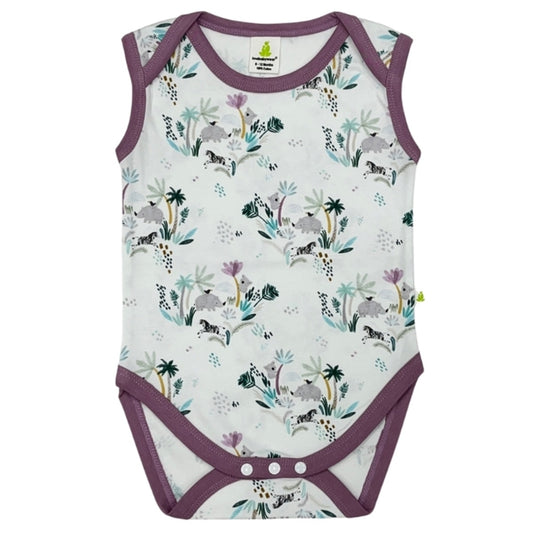 Madagascar Forest Sleeveless Bodsysuit
