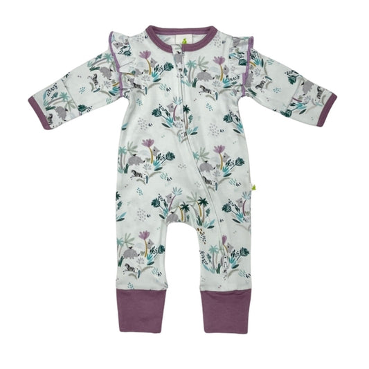 Madagascar Forest Long Sleeve Zipsuit