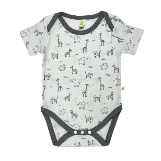 Zoo Life Short Sleeve Bodysuit