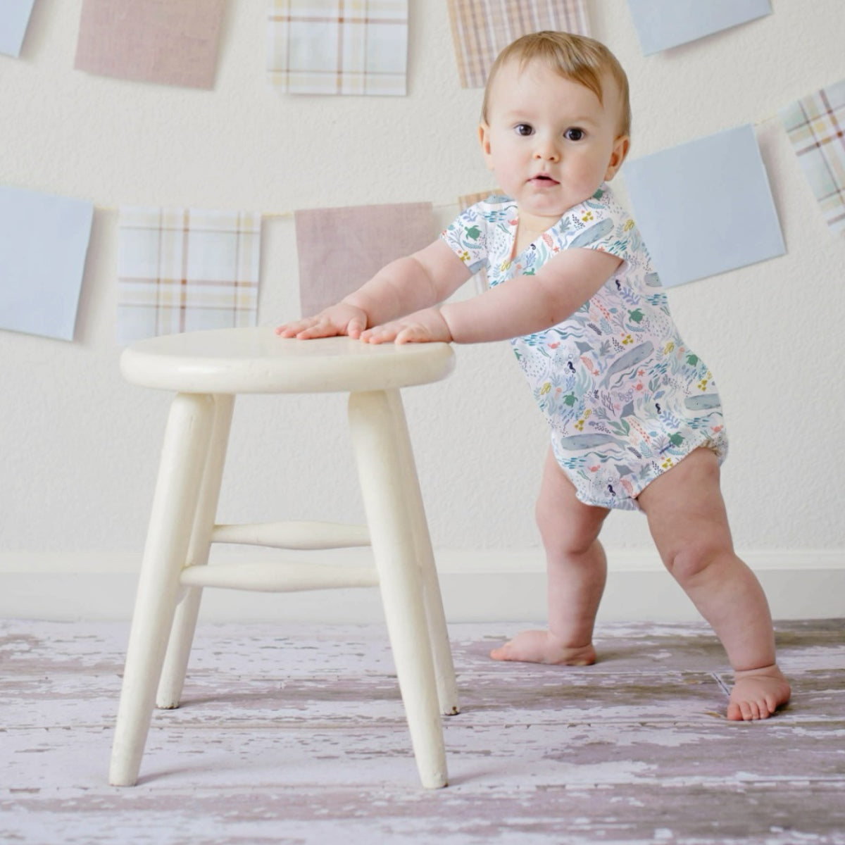 Ocean Life Short Sleeve Bodysuit