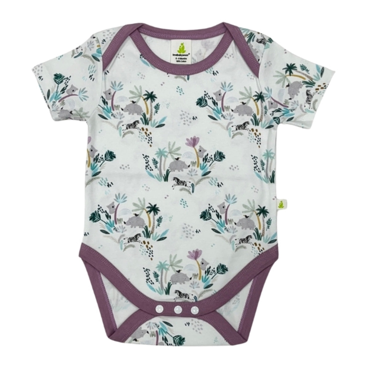 Madagascar Forest Short-sleeve Bodysuit