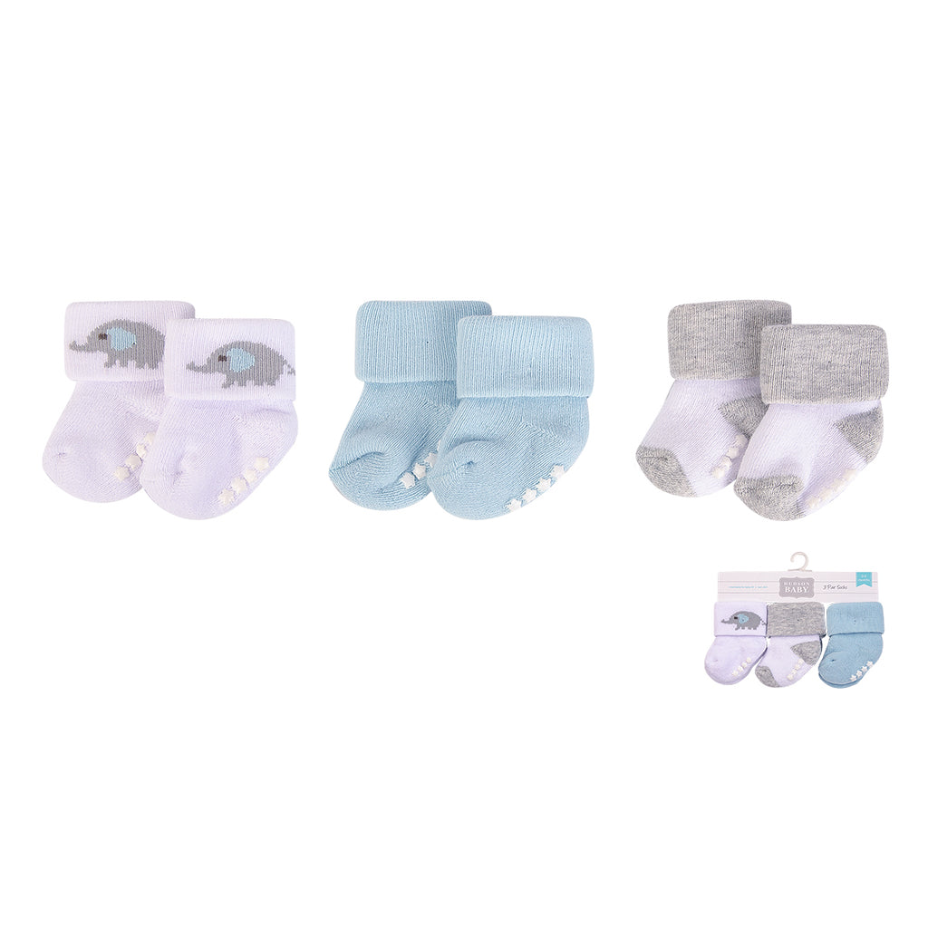 Baby Terry Socks - 3 Pack