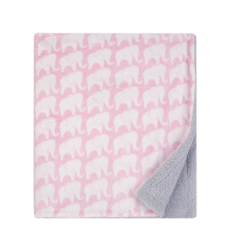 Sherpa Elephant Blanket