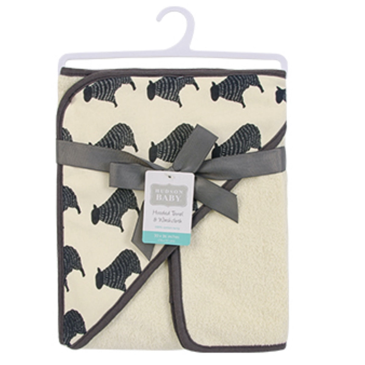 Hooded Towel and Washcloth
