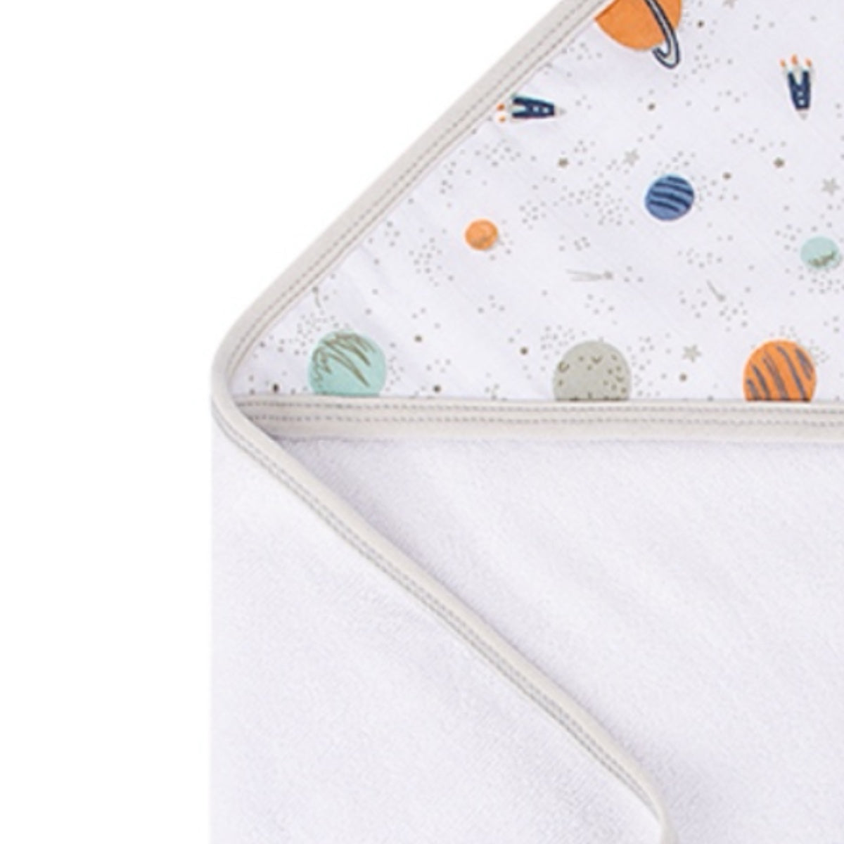 Space Bamboo Hooded Towel