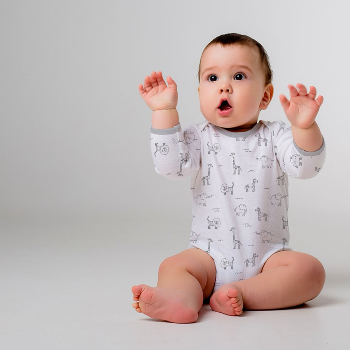 Zoo Life Short Sleeve Bodysuit
