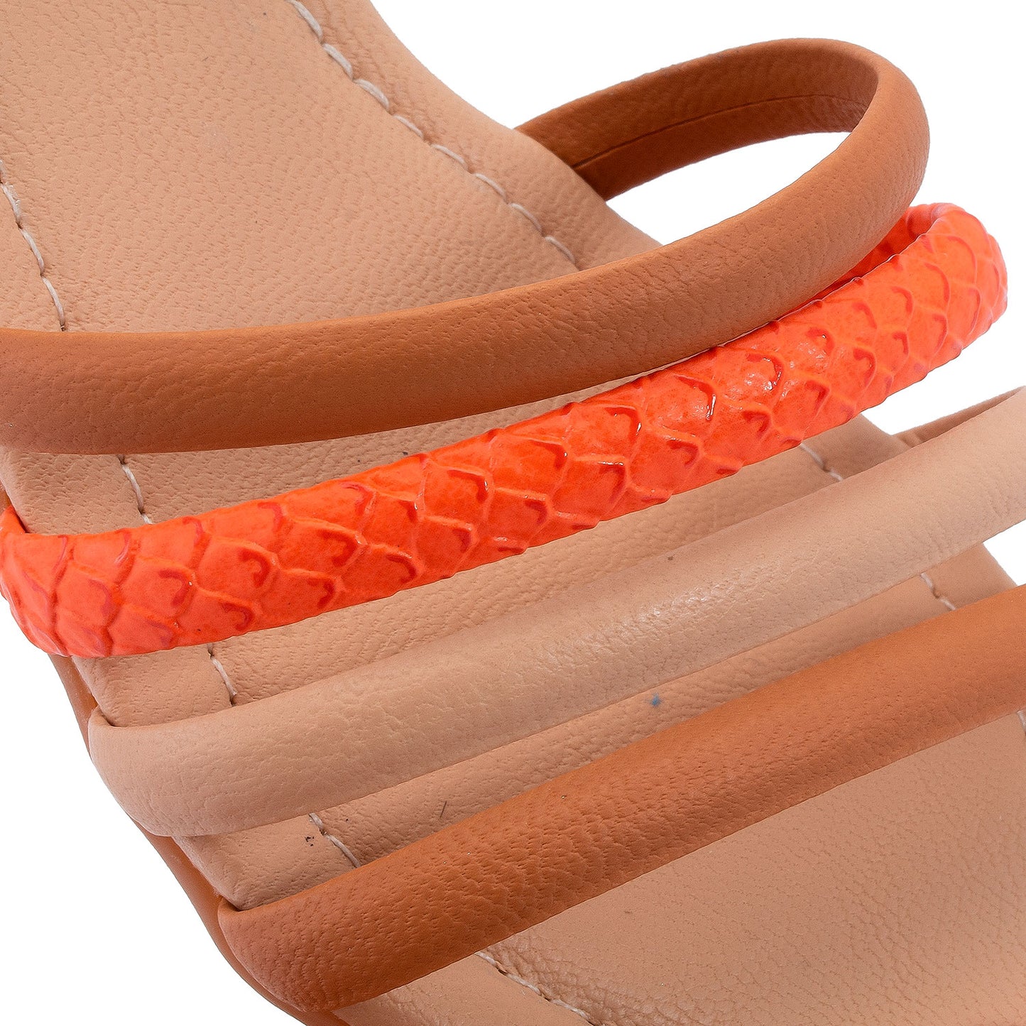 KLIN - Sandal Suami - Caramel/Nude