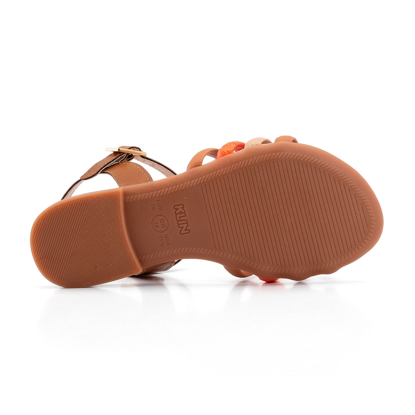 KLIN - Sandal Suami - Caramel/Nude