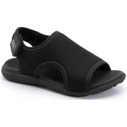 kids black school sandals comfortable and supportive