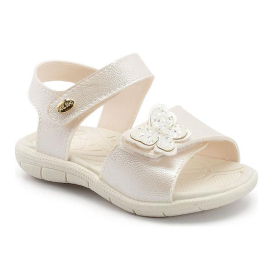 Klin girls sandal glitter white