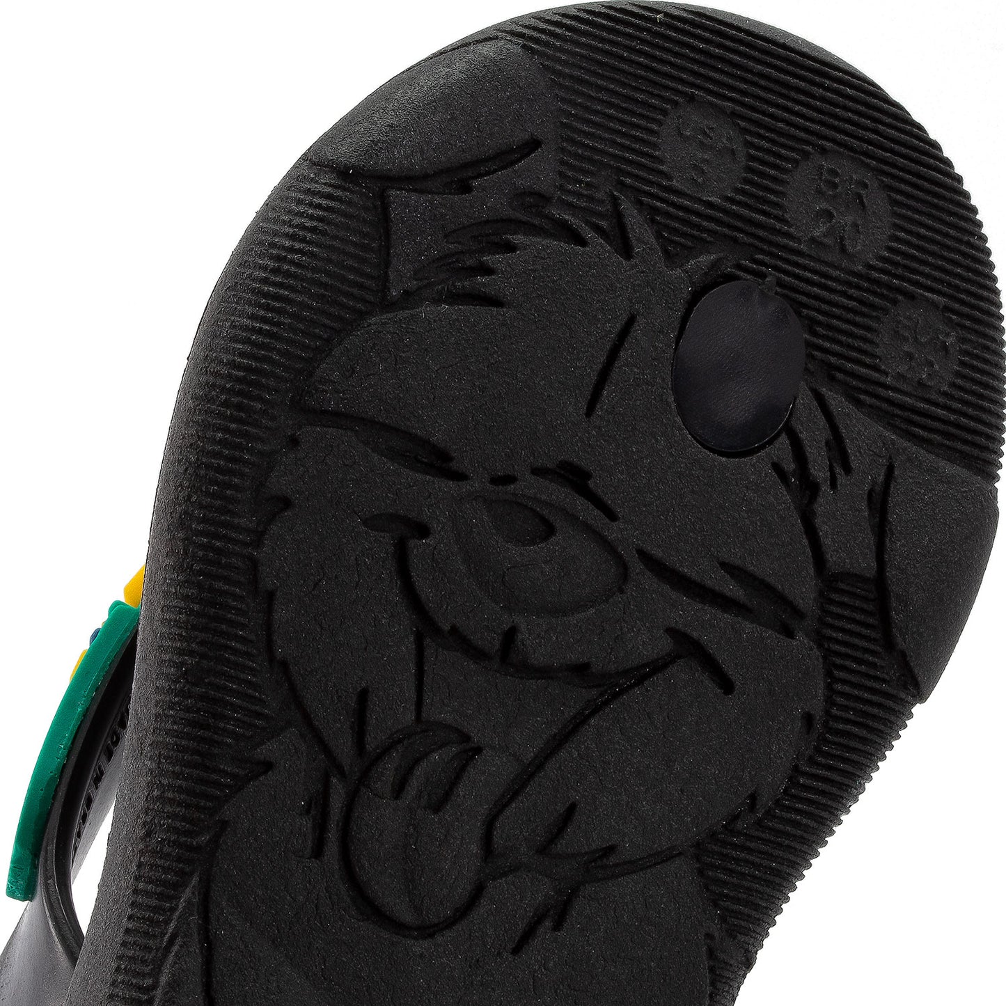 KLIN -Jandals - Black/Green