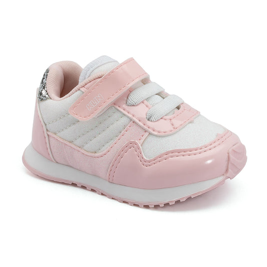 KLIN Baby Kid Sneaker Pink, white, glitter