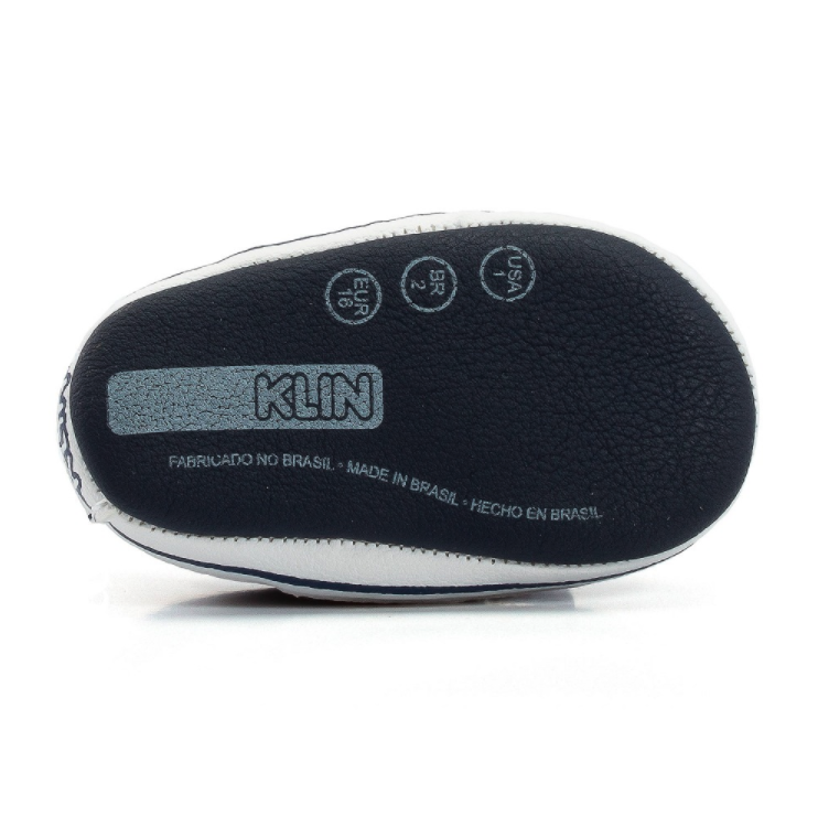 KLIN - Newborn Sneaker - Black/Green