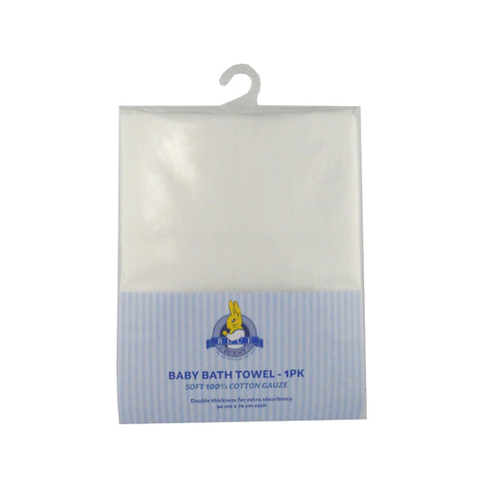 Blue Bunny Gauze Muslin Towel
