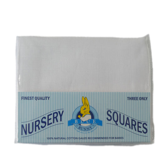 Gauze Muslin Squares - 3 Pack