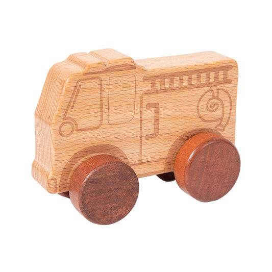 Wooden Push Along Vehicle