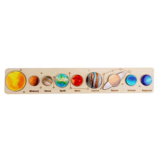 Wooden Space Puzzle