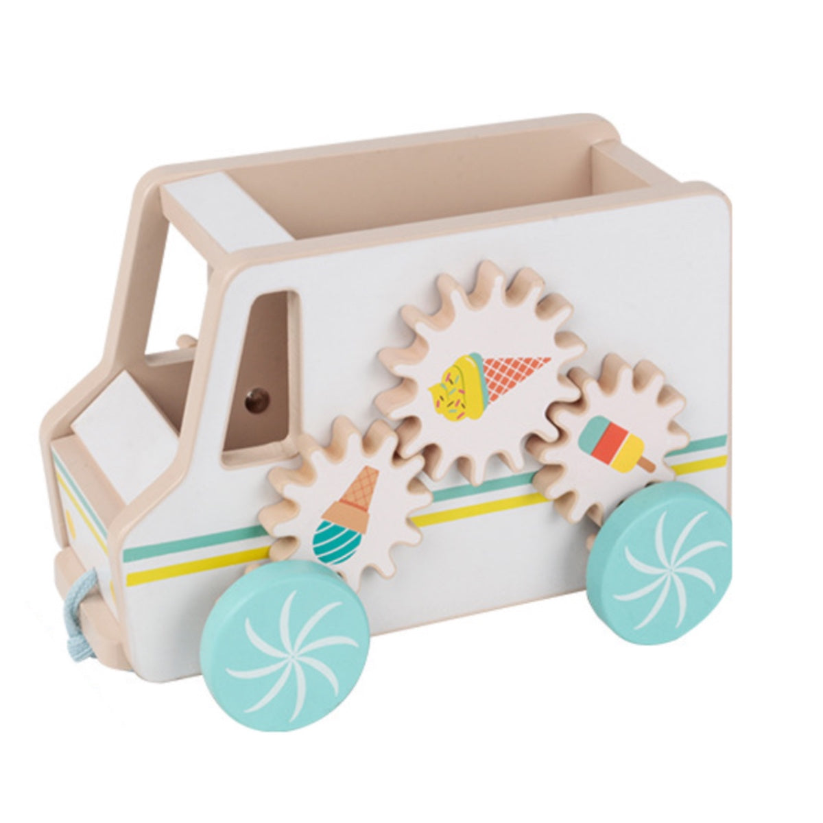 Pull Along Ice Cream Truck
