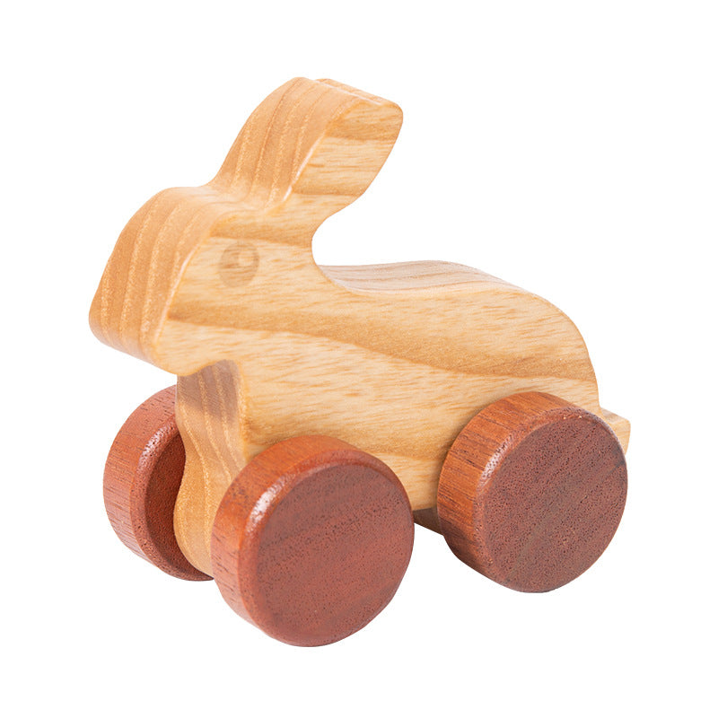 Wooden Push Along Animal
