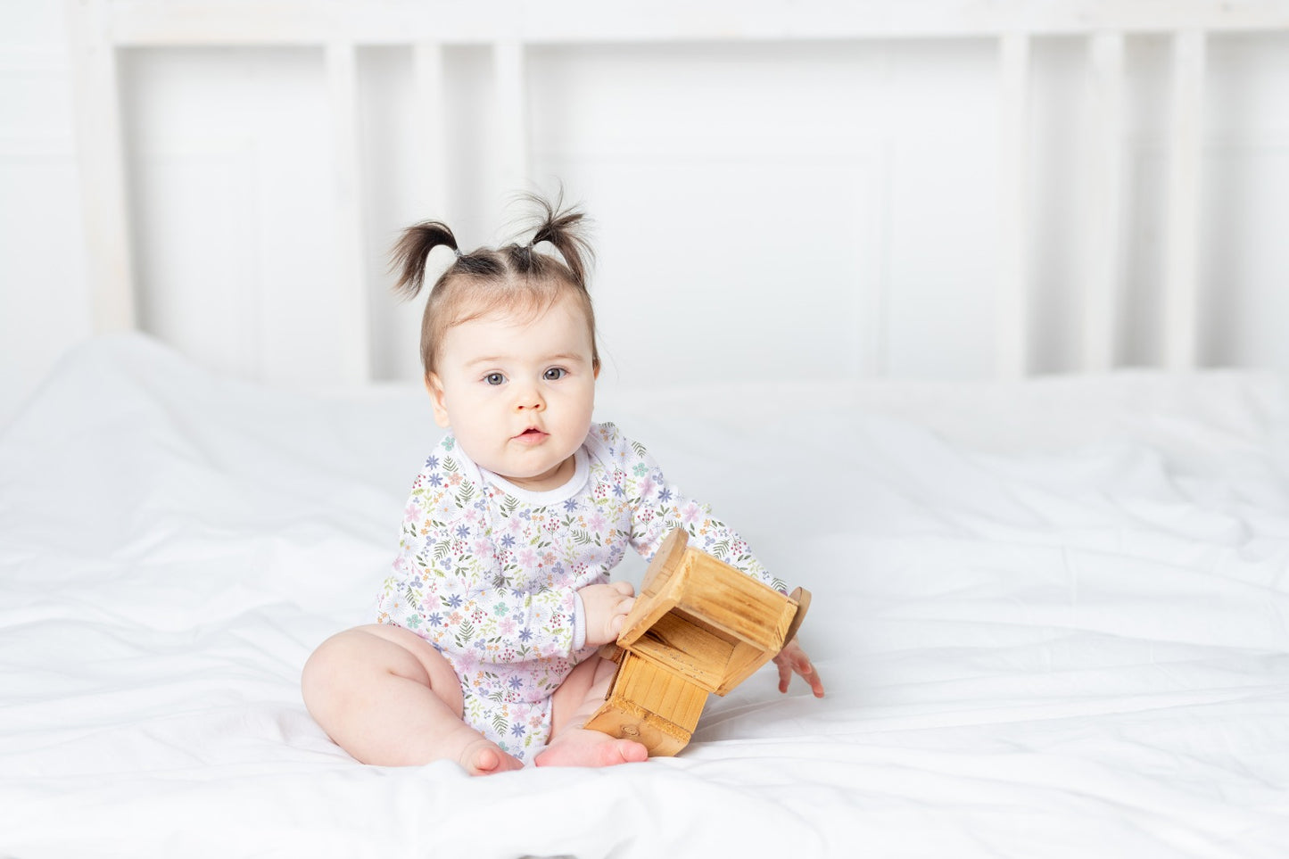 Flower Fairy Short Sleeve Bodysuit