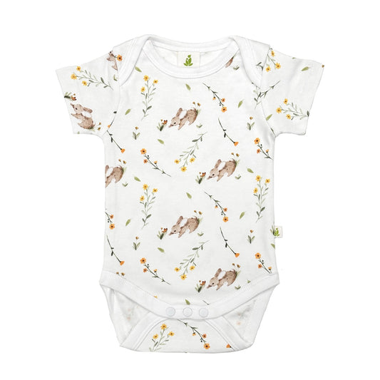 Bunny Bloom Short Sleeve Bodysuit
