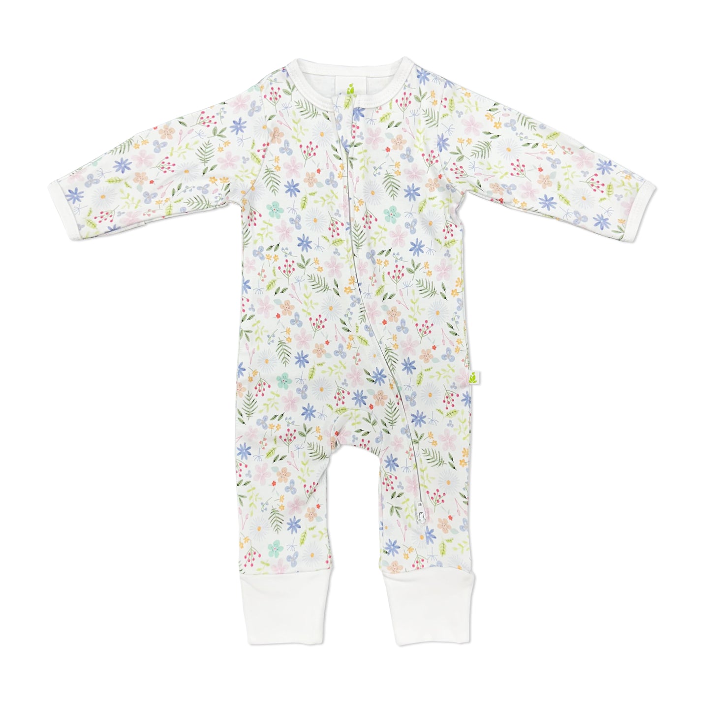 Flower Fairy Long Sleeve Zipsuit