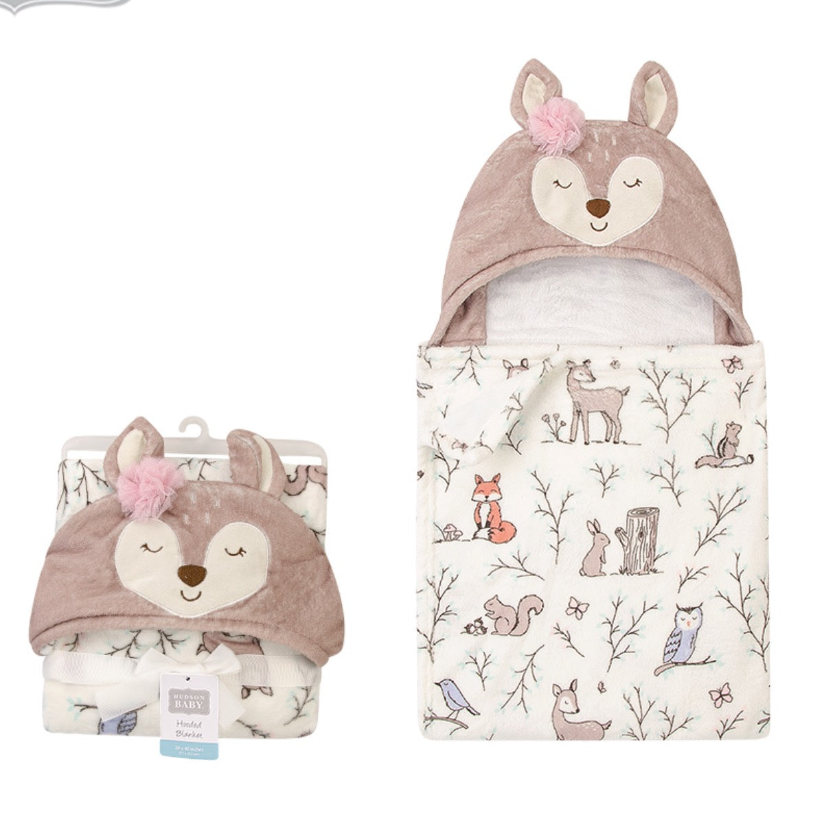 Deer Hooded Blanket