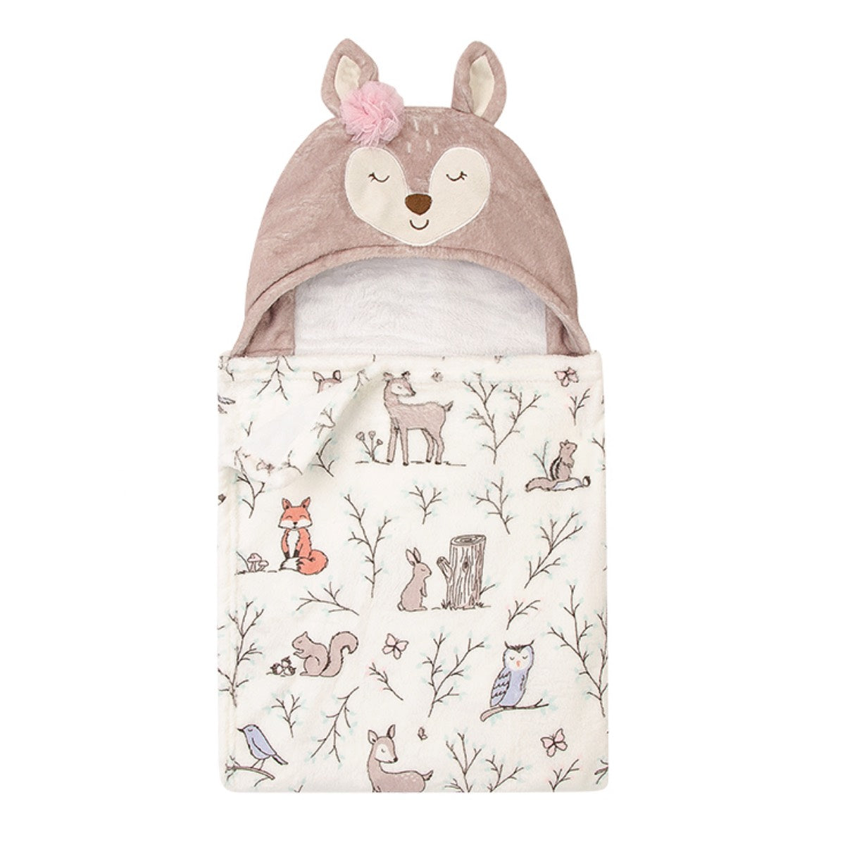 Deer Hooded Blanket