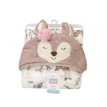 Deer Hooded Blanket