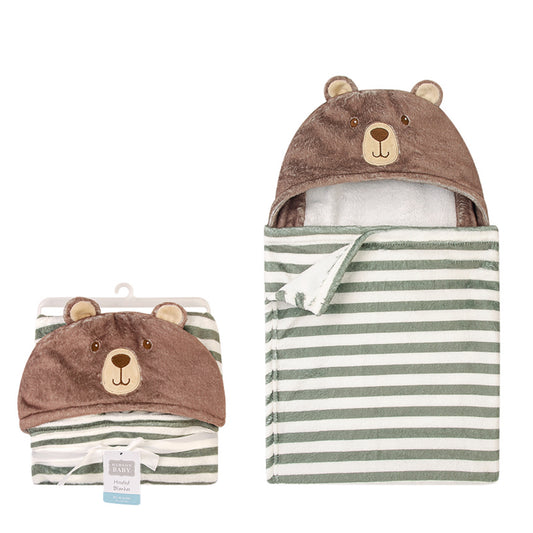 Bear Hooded Blanket