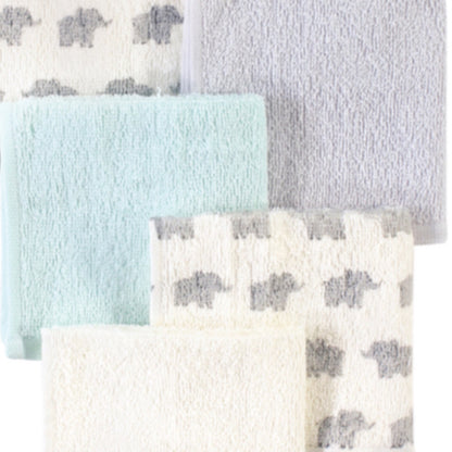 Elephant Washcloth 6 Piece Set
