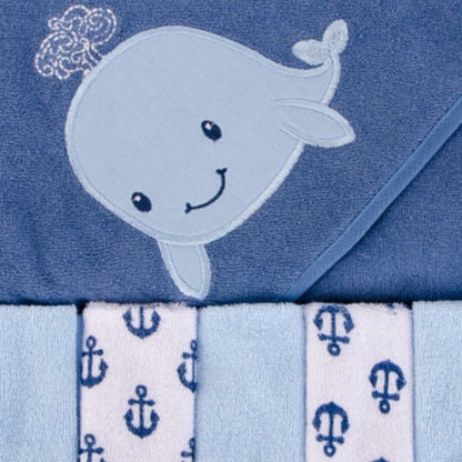 Hooded Towel Washcloth Set