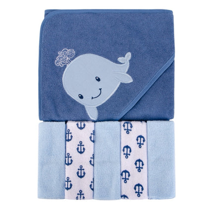 Hooded Towel Washcloth Set