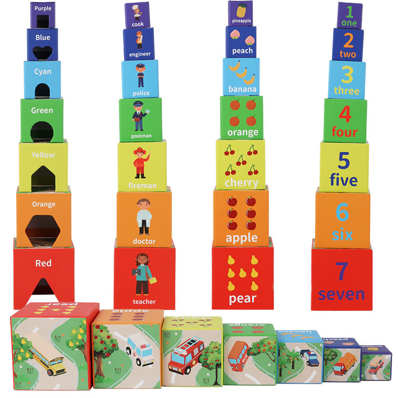 Nesting and Stacking Blocks