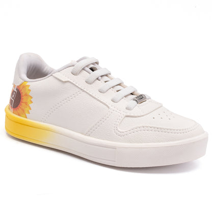 KLIN - Easy Sneaker -White/Yellow - Seeding Collection