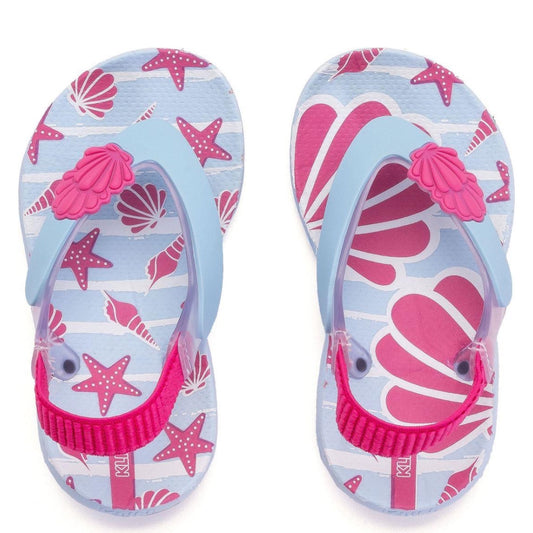 Klin - Jandals - Baby Blue & Pink