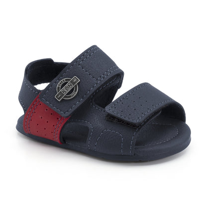 KLIN - Sandal Cup Cake - Navy/Red